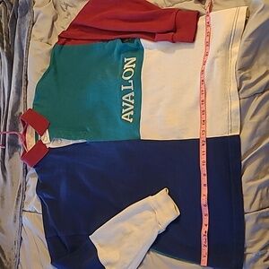 Vintage Dehen "Avalon"  size XXL collared long sleeve.